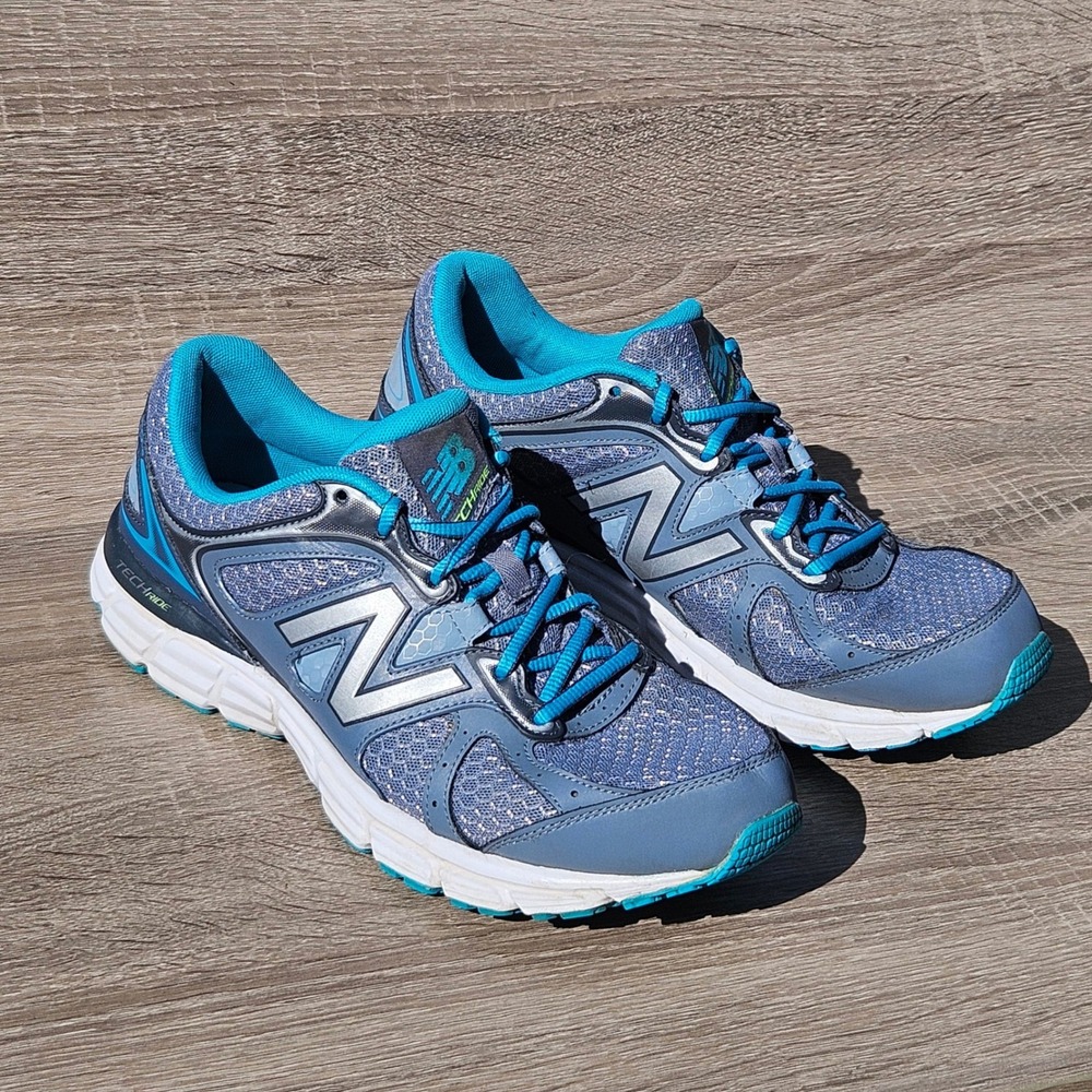 New Balance 560v6 TechRide Blue Silver Running Shoes Womens 10 W560LG6